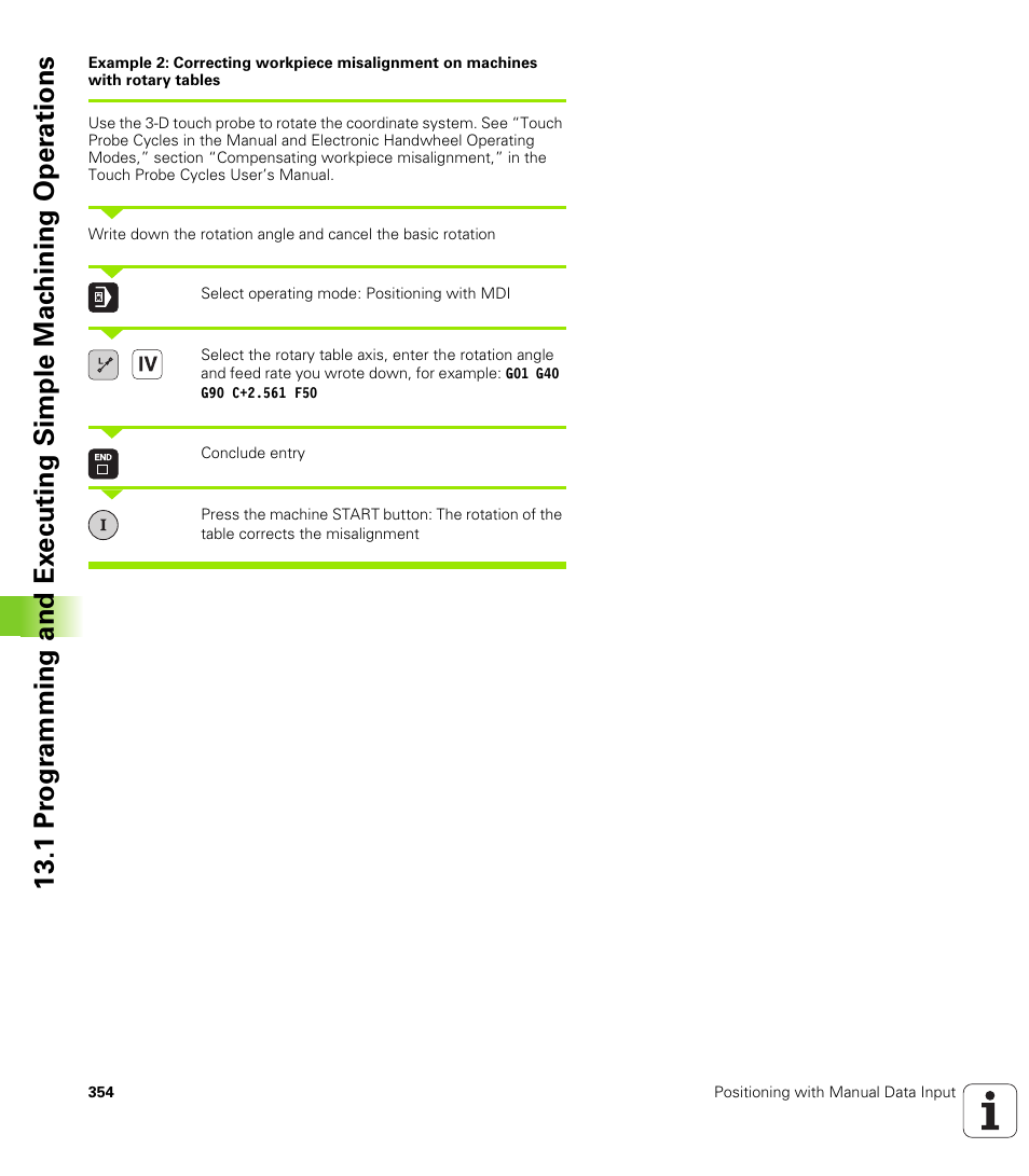 HEIDENHAIN TNC 620 (340 56x-02) ISO programming User Manual | Page 354 / 467