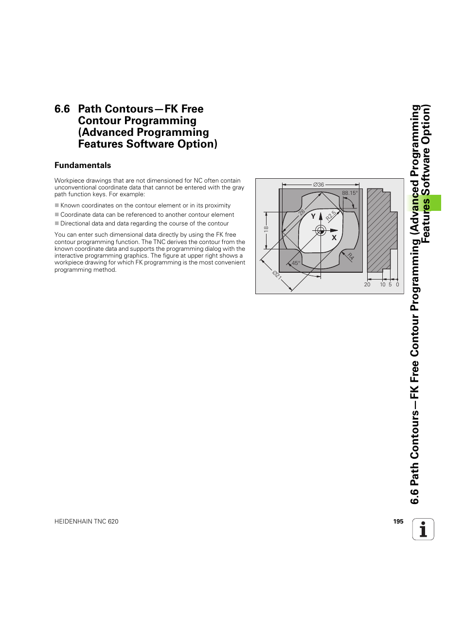 Fundamentals | HEIDENHAIN TNC 620 (340 56x-03) User Manual | Page 195 / 541
