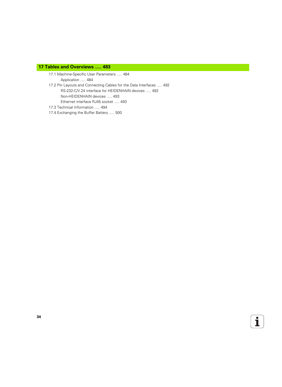 Tables and overviews | HEIDENHAIN TNC 620 (340 56x-03) User Manual | Page 34 / 541