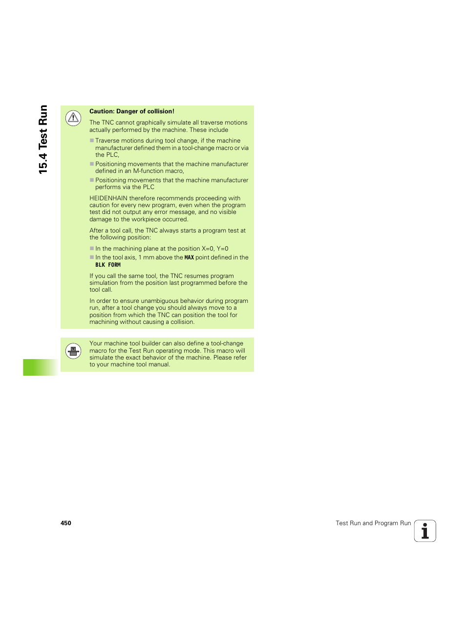 4 t est run | HEIDENHAIN TNC 620 (340 56x-03) User Manual | Page 450 / 541