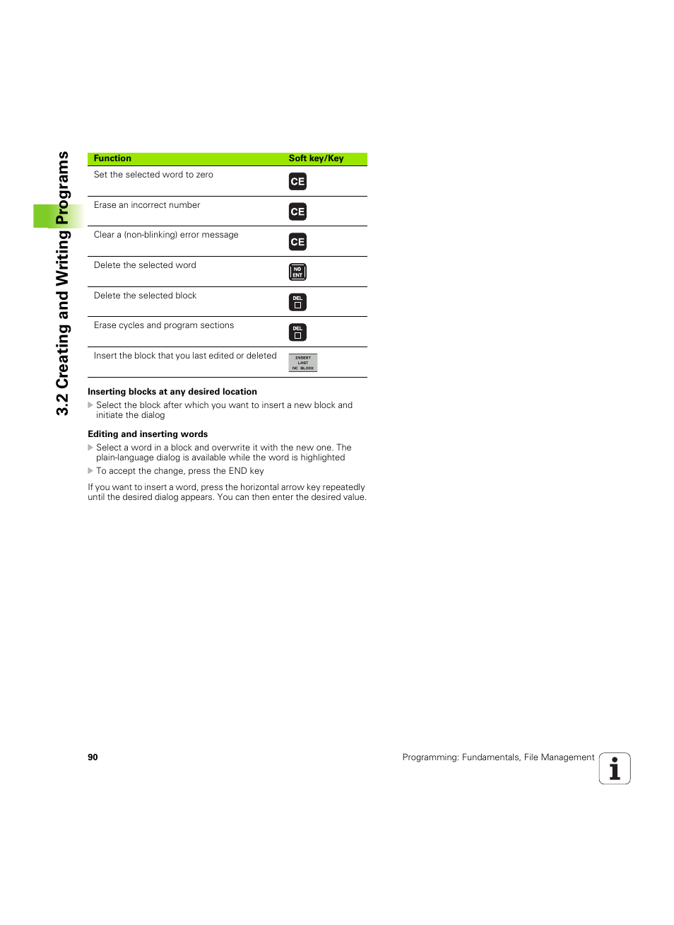 2 cr eating and w riting pr ogr a ms | HEIDENHAIN TNC 620 (340 56x-03) User Manual | Page 90 / 541