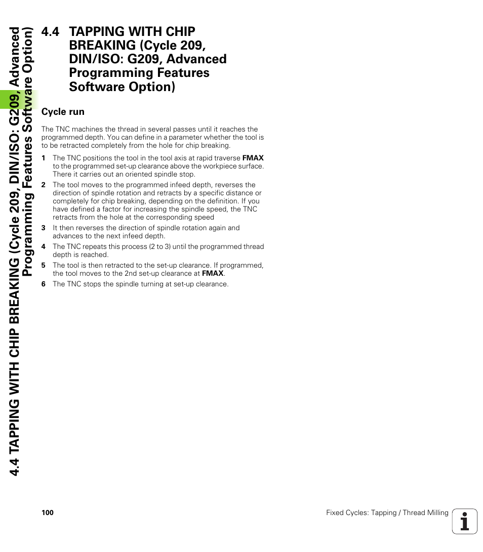 Cycle run, Option) | HEIDENHAIN TNC 620 (340 56x-03) Cycle programming User Manual | Page 100 / 459