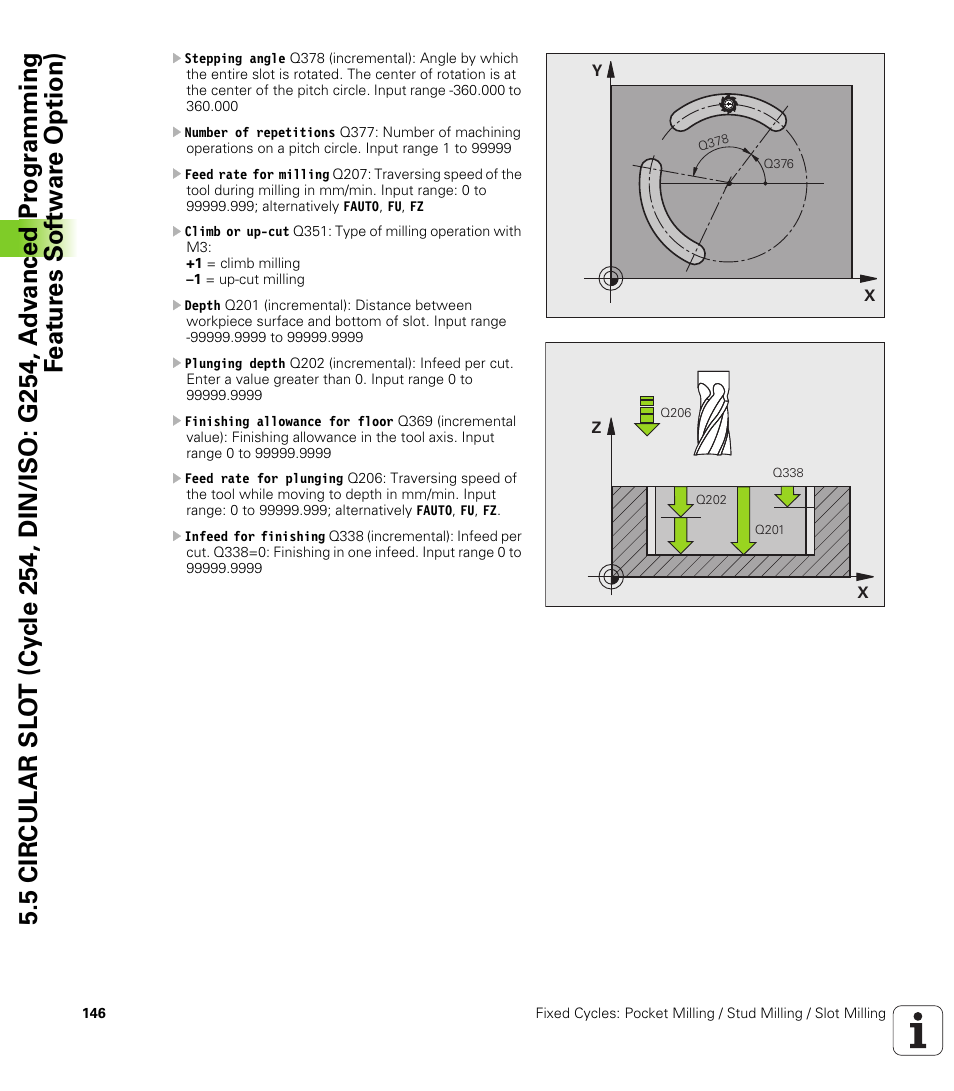 HEIDENHAIN TNC 620 (340 56x-03) Cycle programming User Manual | Page 146 / 459