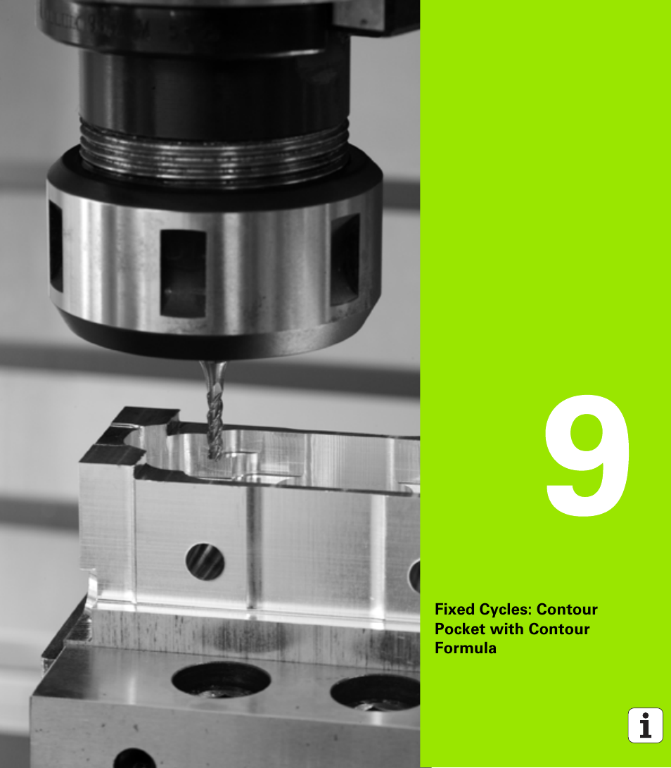Fixed cycles: contour pocket with contour formula | HEIDENHAIN TNC 620 (340 56x-03) Cycle programming User Manual | Page 213 / 459
