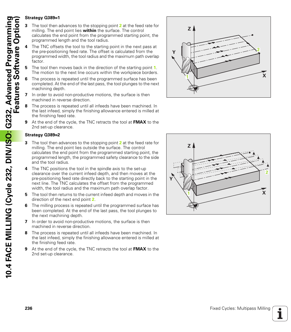 HEIDENHAIN TNC 620 (340 56x-03) Cycle programming User Manual | Page 236 / 459