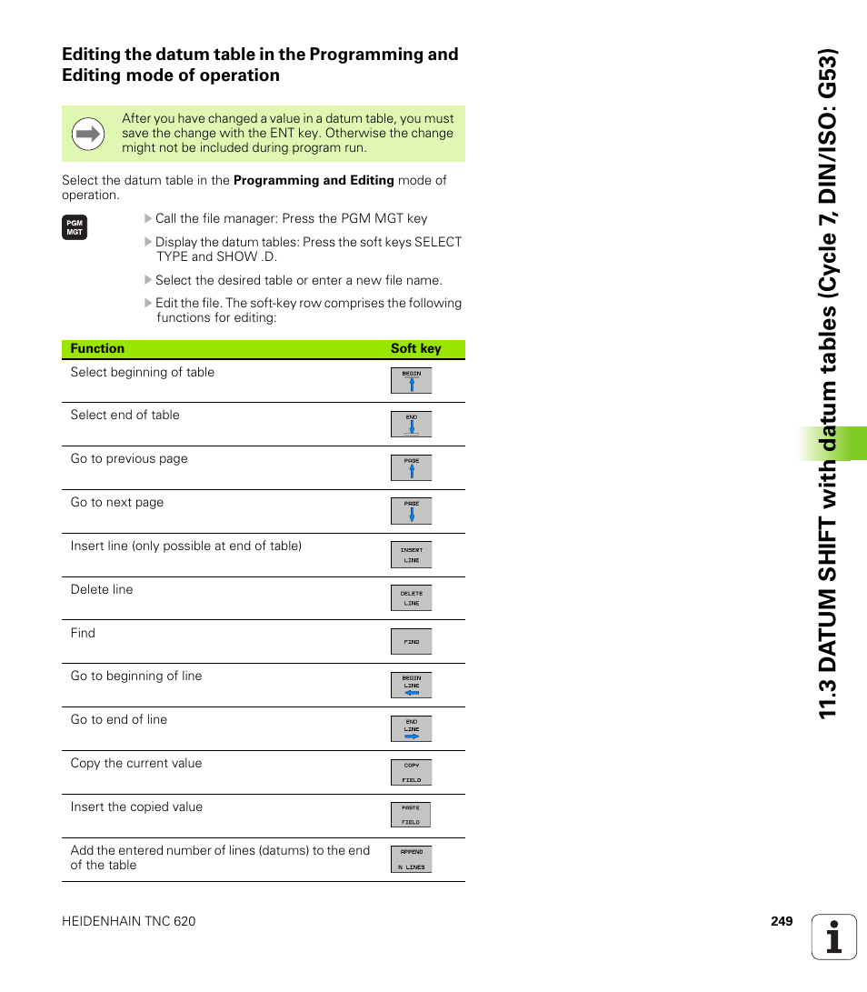 HEIDENHAIN TNC 620 (340 56x-03) Cycle programming User Manual | Page 249 / 459