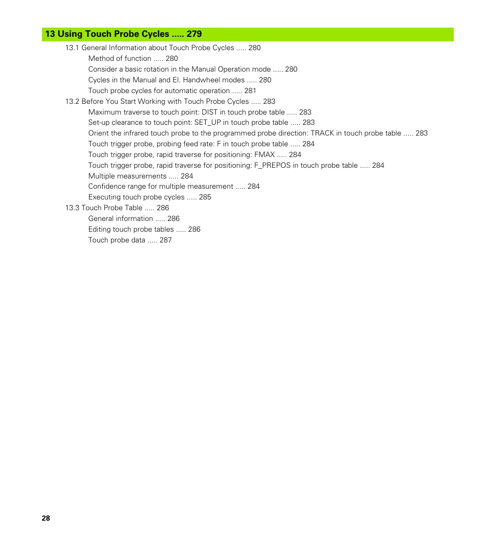 Using touch probe cycles | HEIDENHAIN TNC 620 (340 56x-03) Cycle programming User Manual | Page 28 / 459