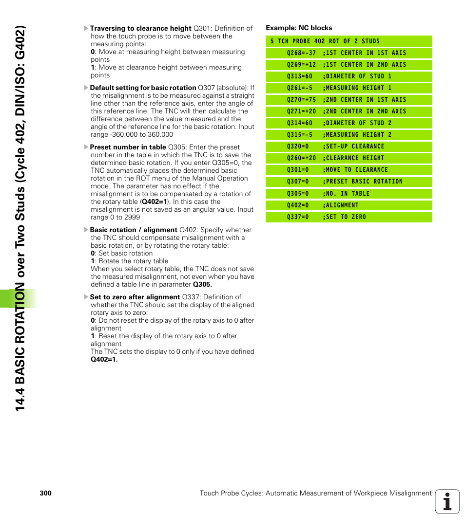 HEIDENHAIN TNC 620 (340 56x-03) Cycle programming User Manual | Page 300 / 459