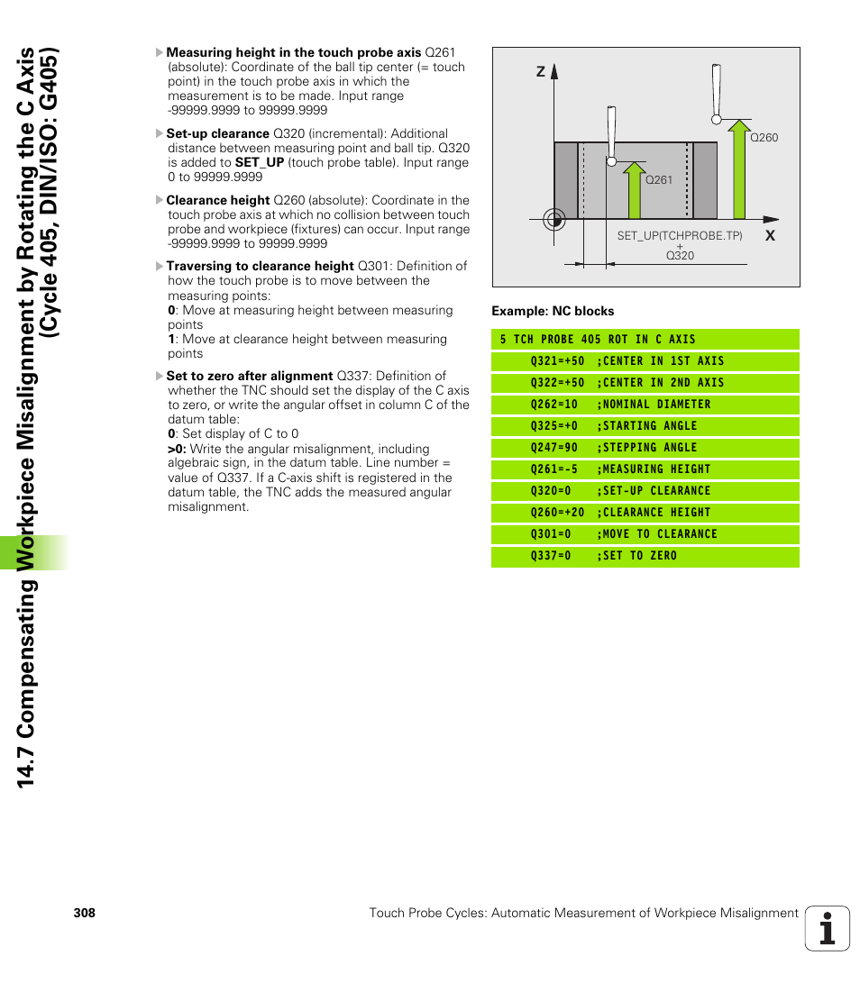 HEIDENHAIN TNC 620 (340 56x-03) Cycle programming User Manual | Page 308 / 459