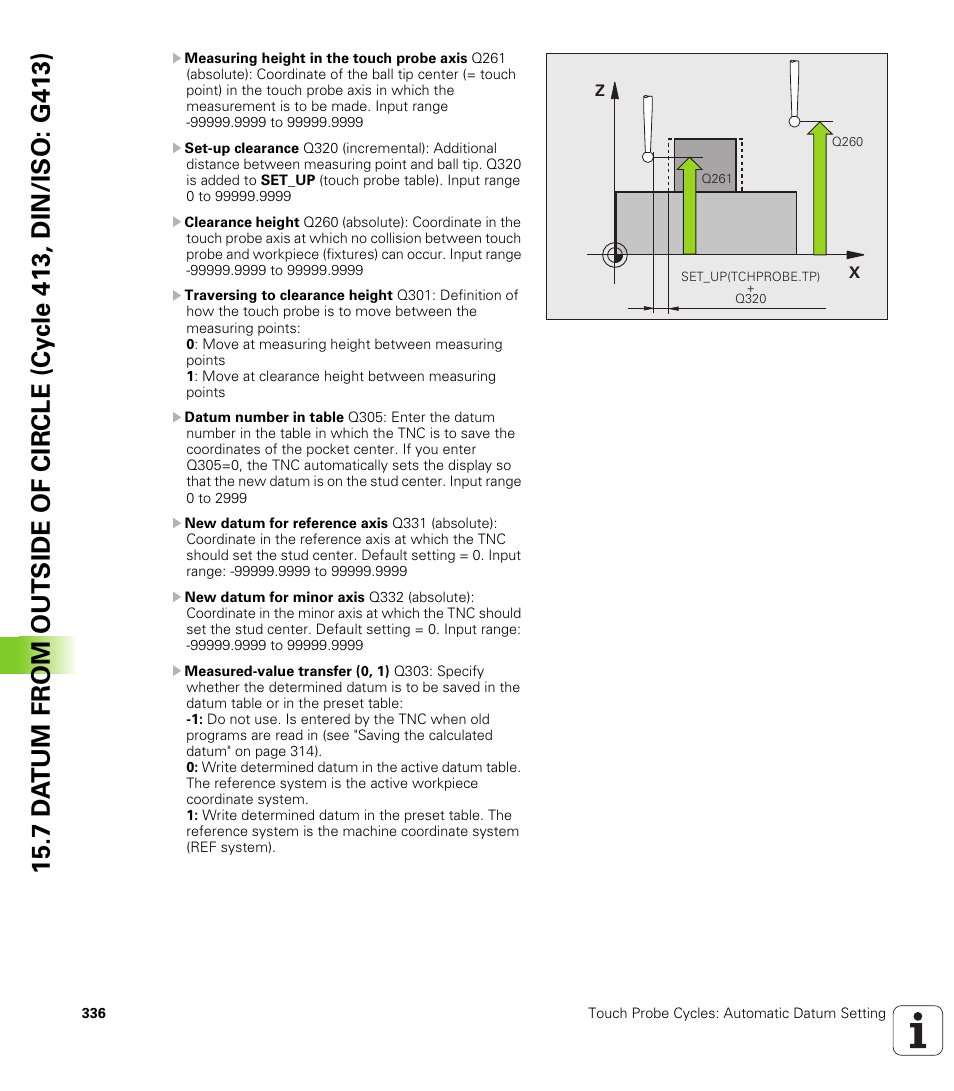 HEIDENHAIN TNC 620 (340 56x-03) Cycle programming User Manual | Page 336 / 459