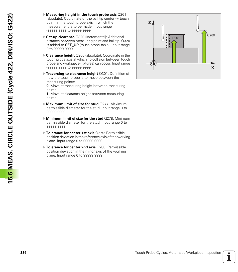 HEIDENHAIN TNC 620 (340 56x-03) Cycle programming User Manual | Page 384 / 459