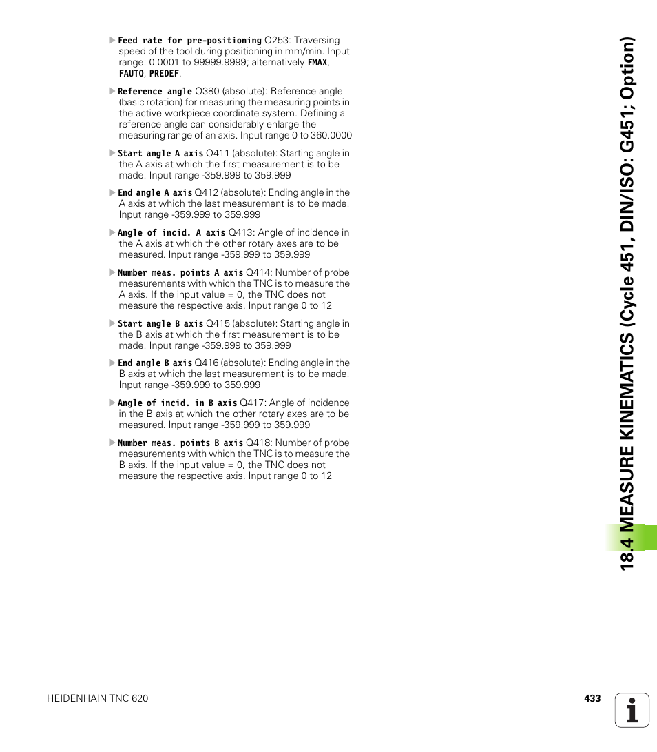 HEIDENHAIN TNC 620 (340 56x-03) Cycle programming User Manual | Page 433 / 459