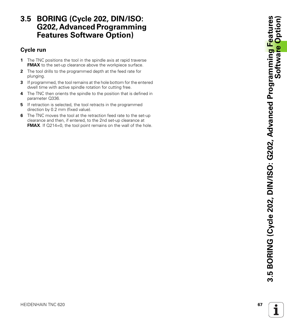 Cycle run | HEIDENHAIN TNC 620 (340 56x-03) Cycle programming User Manual | Page 67 / 459