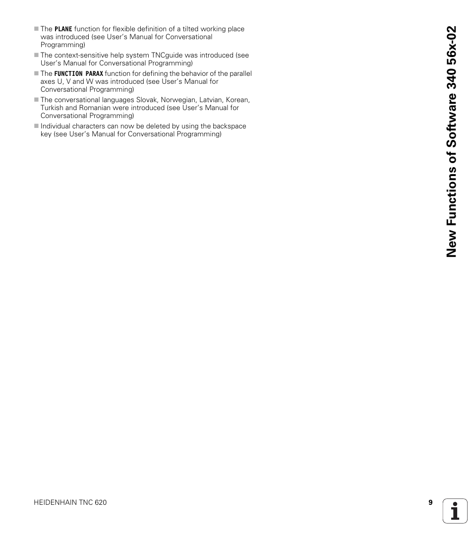 HEIDENHAIN TNC 620 (340 56x-03) Cycle programming User Manual | Page 9 / 459