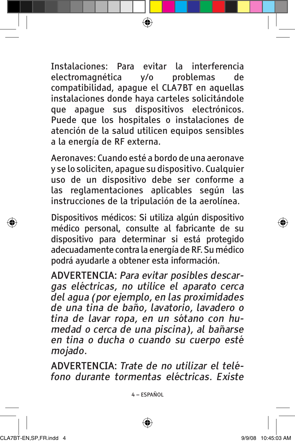 ClearSounds V808 User Manual | Page 28 / 76
