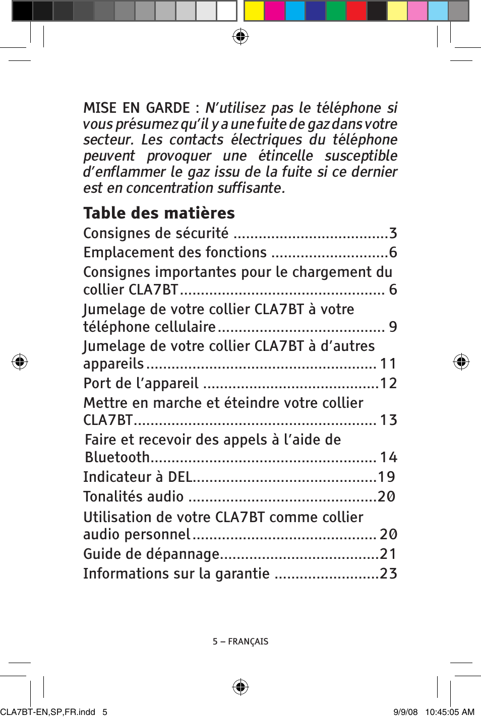 ClearSounds V808 User Manual | Page 55 / 76