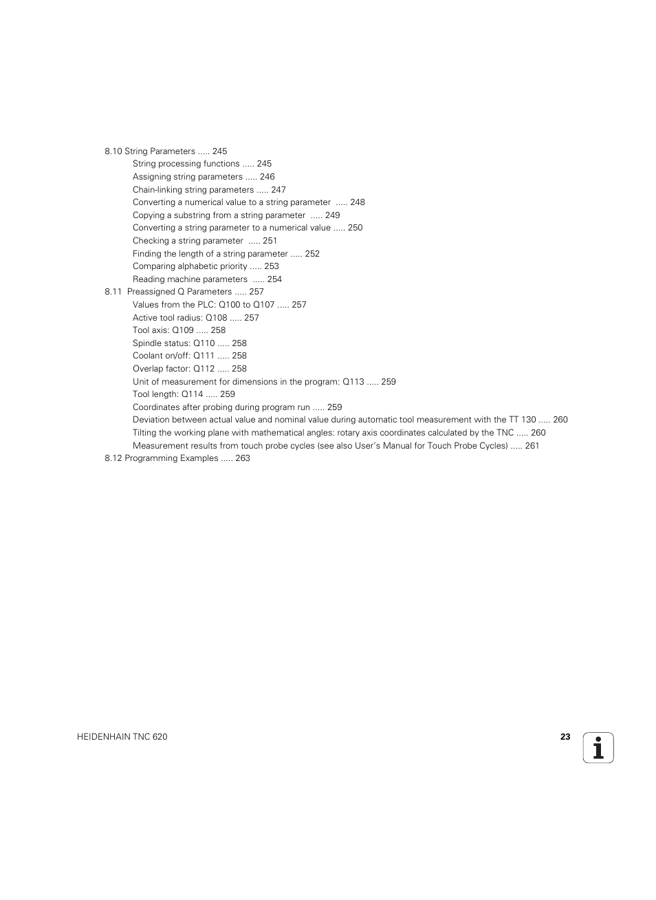 HEIDENHAIN TNC 620 (340 56x-03) ISO programming User Manual | Page 23 / 491