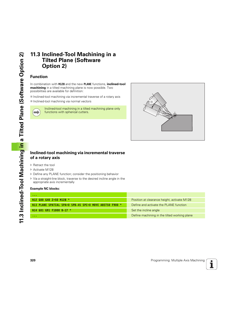 Function | HEIDENHAIN TNC 620 (340 56x-03) ISO programming User Manual | Page 320 / 491