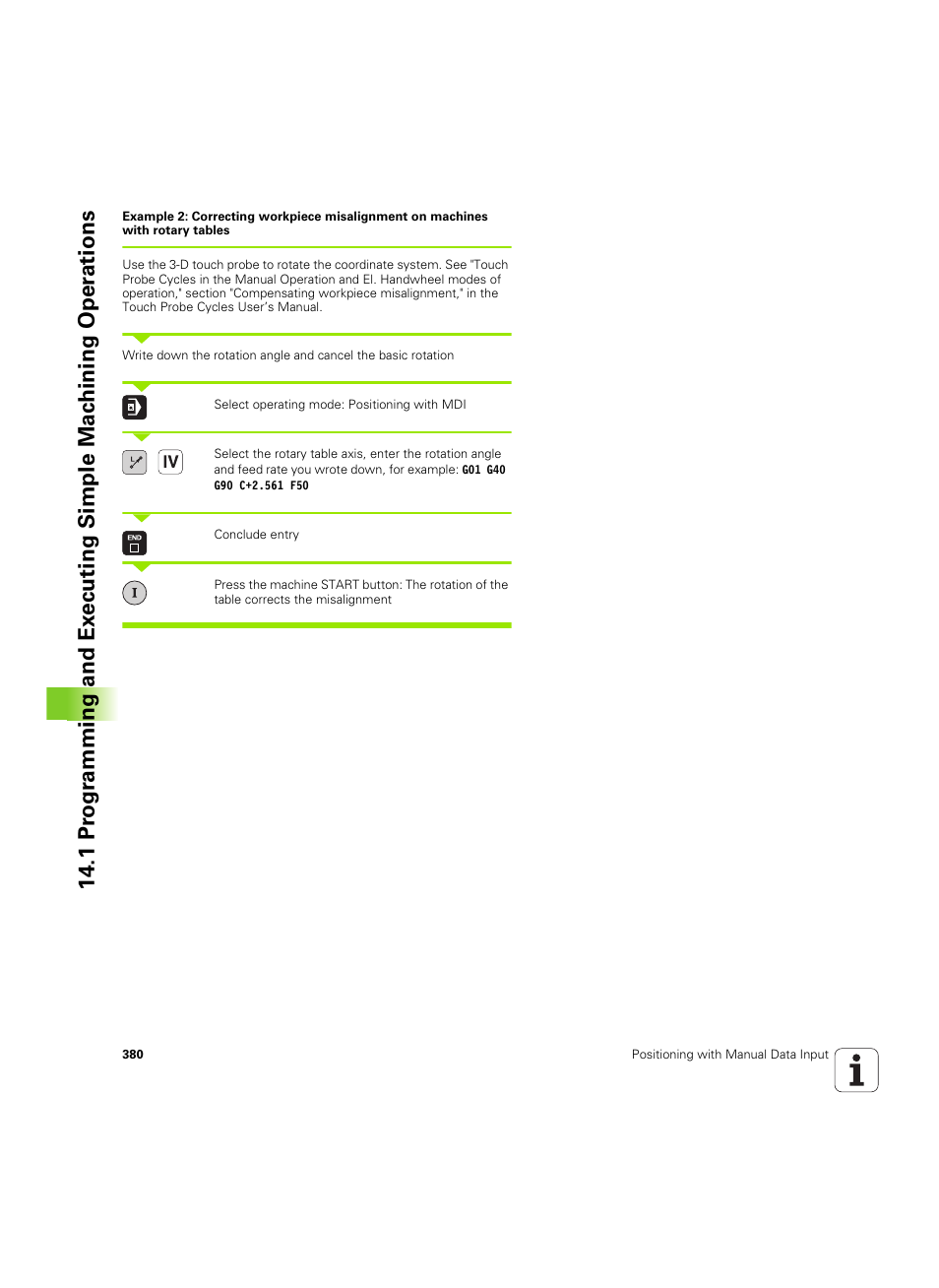 HEIDENHAIN TNC 620 (340 56x-03) ISO programming User Manual | Page 380 / 491