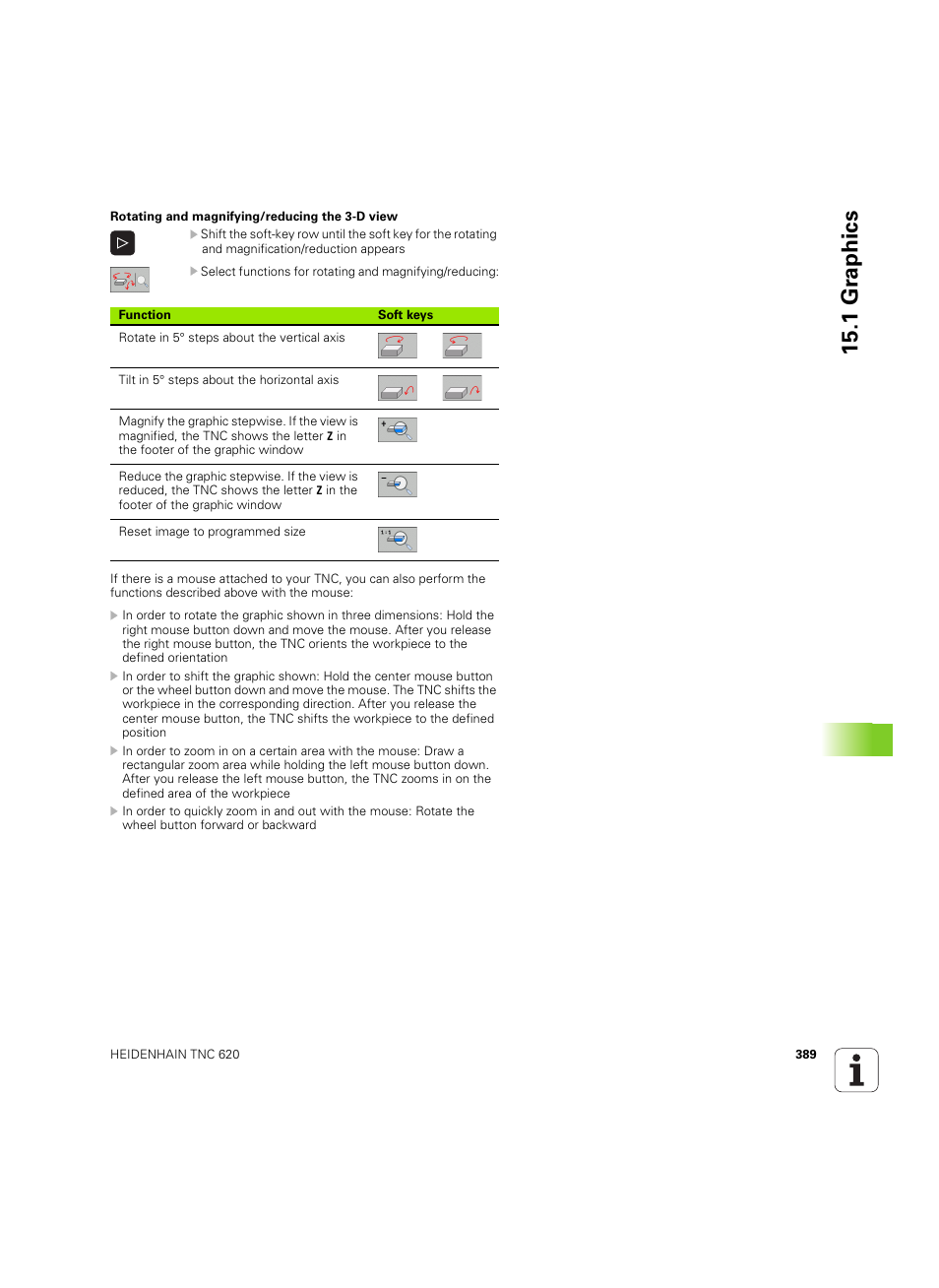 1 gr aphics | HEIDENHAIN TNC 620 (340 56x-03) ISO programming User Manual | Page 389 / 491