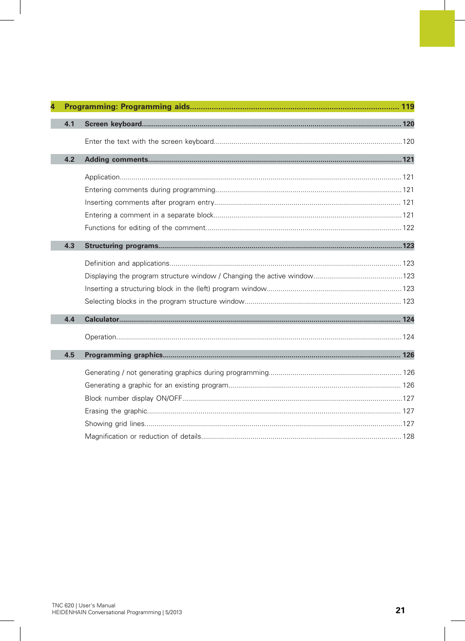 HEIDENHAIN TNC 620 (34056x-04) User Manual | Page 21 / 570