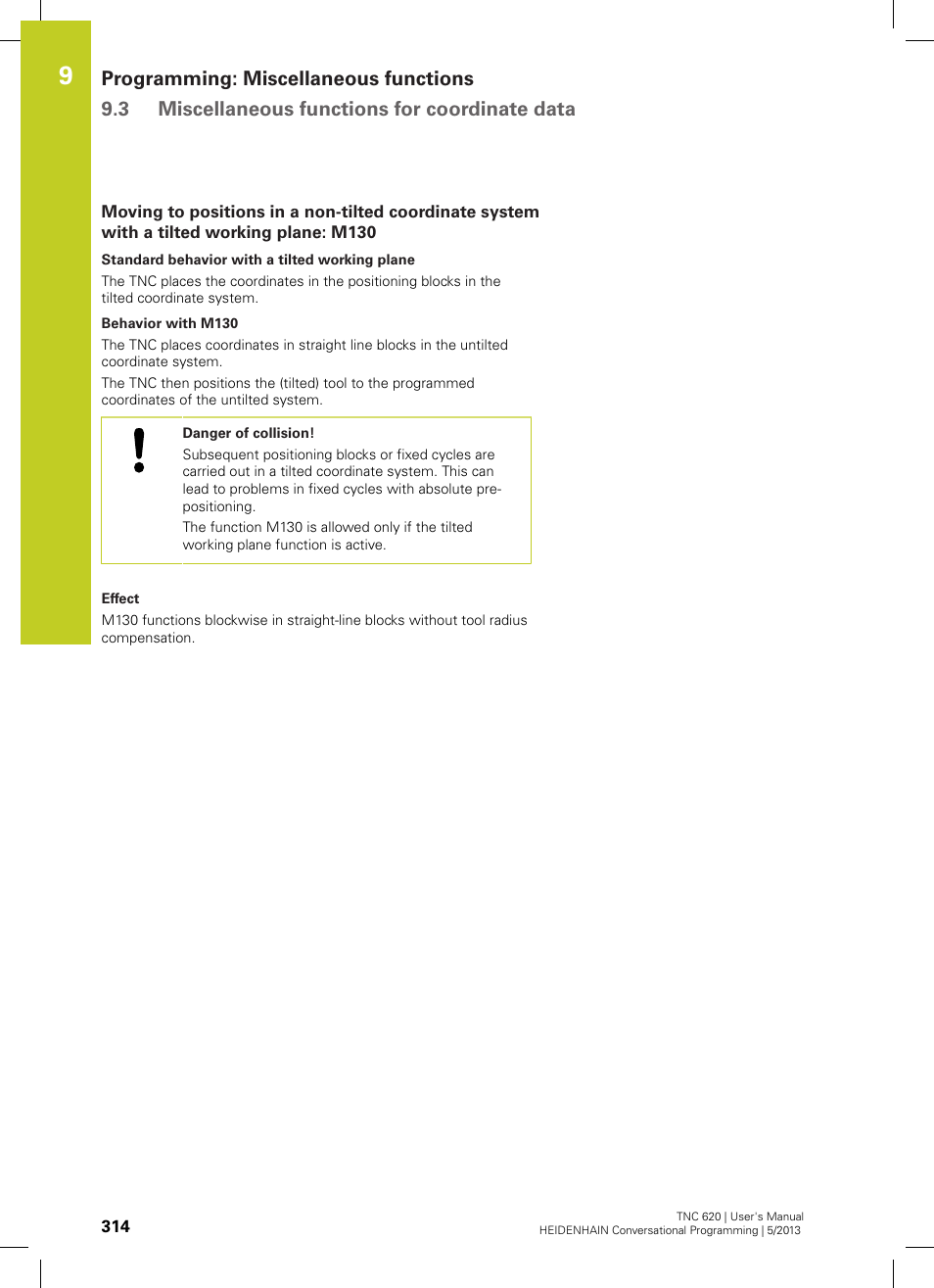 HEIDENHAIN TNC 620 (34056x-04) User Manual | Page 314 / 570