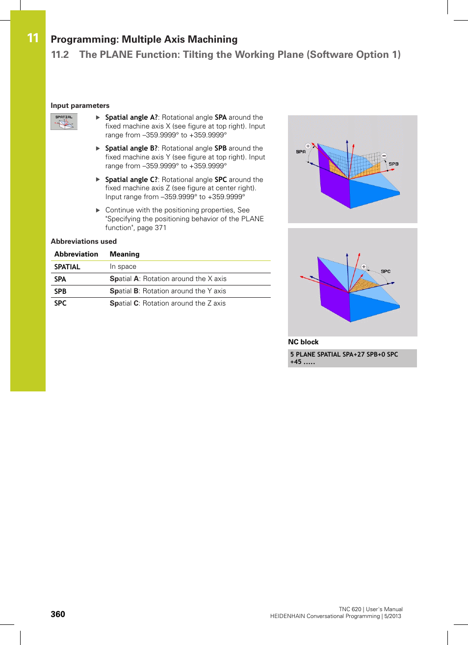 HEIDENHAIN TNC 620 (34056x-04) User Manual | Page 360 / 570