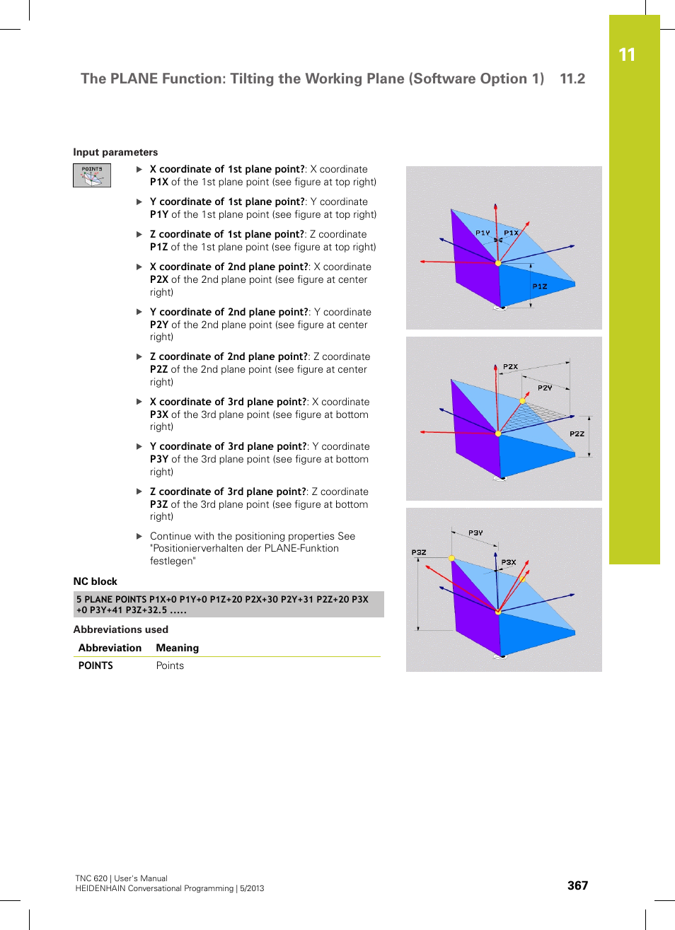 HEIDENHAIN TNC 620 (34056x-04) User Manual | Page 367 / 570