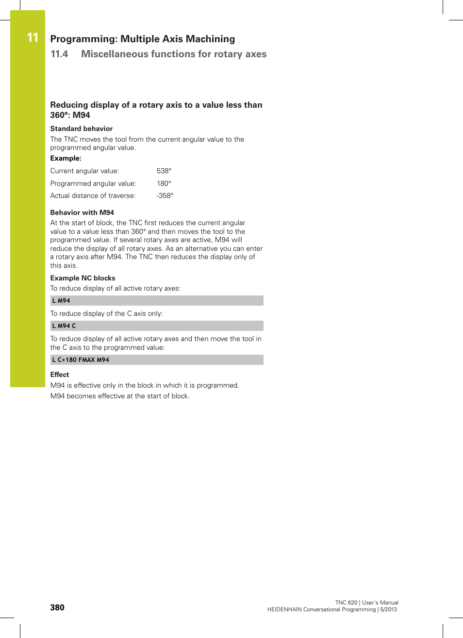 HEIDENHAIN TNC 620 (34056x-04) User Manual | Page 380 / 570