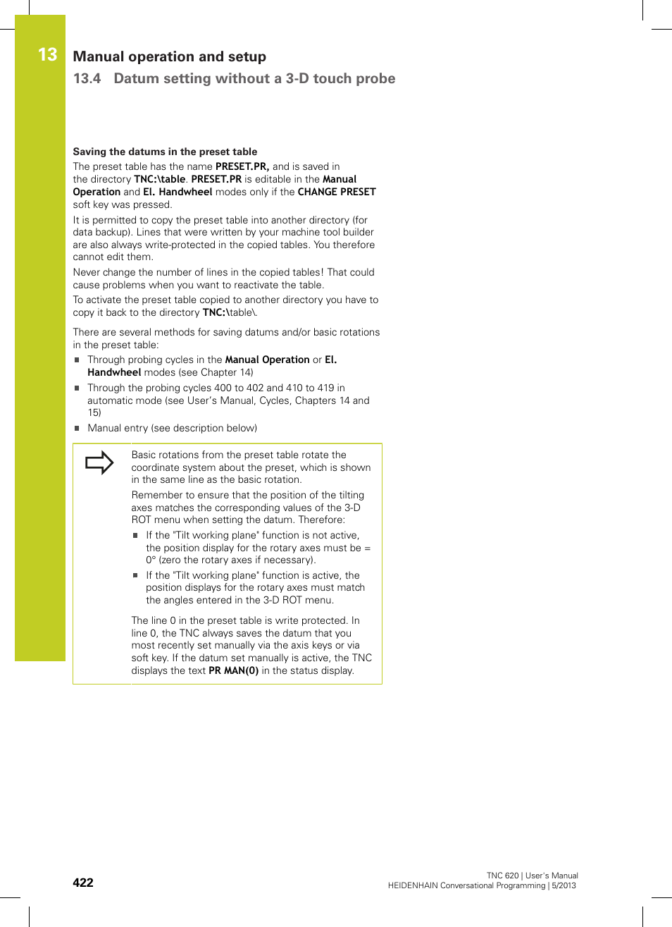 HEIDENHAIN TNC 620 (34056x-04) User Manual | Page 422 / 570