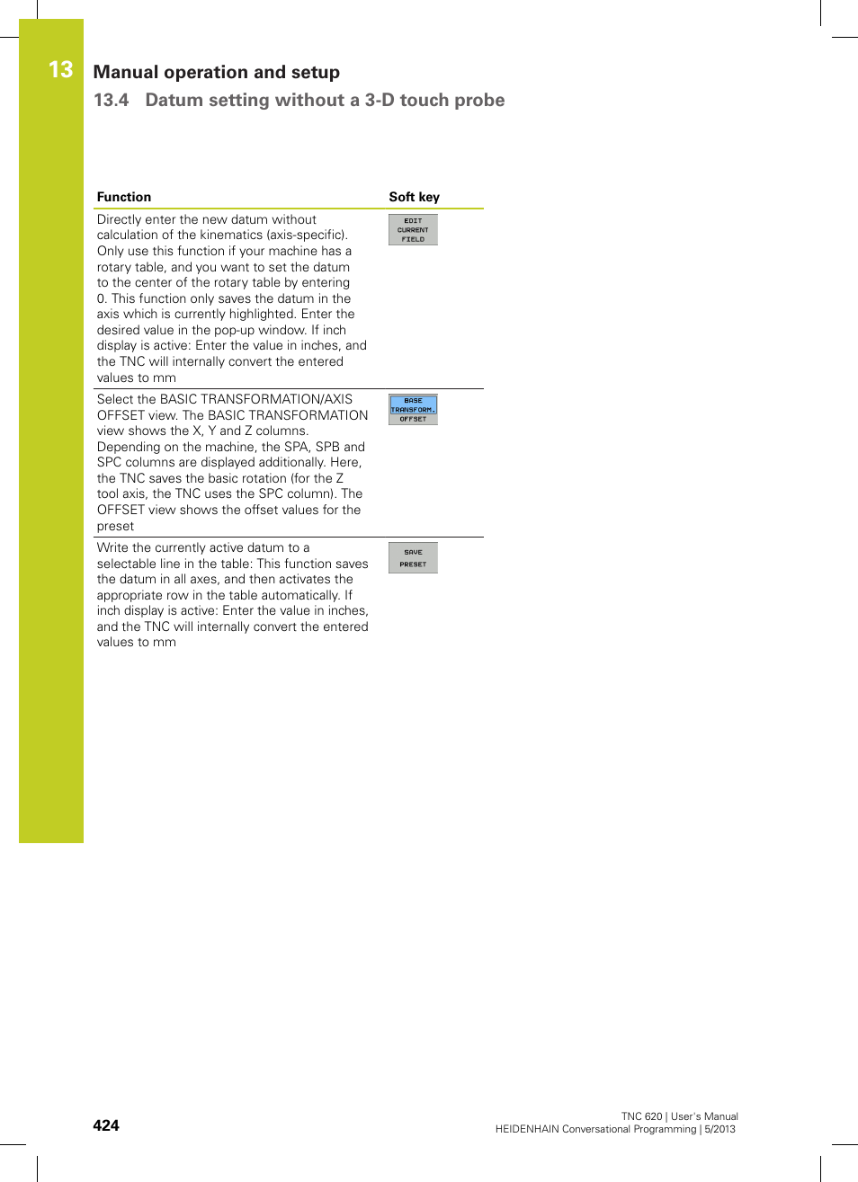 HEIDENHAIN TNC 620 (34056x-04) User Manual | Page 424 / 570