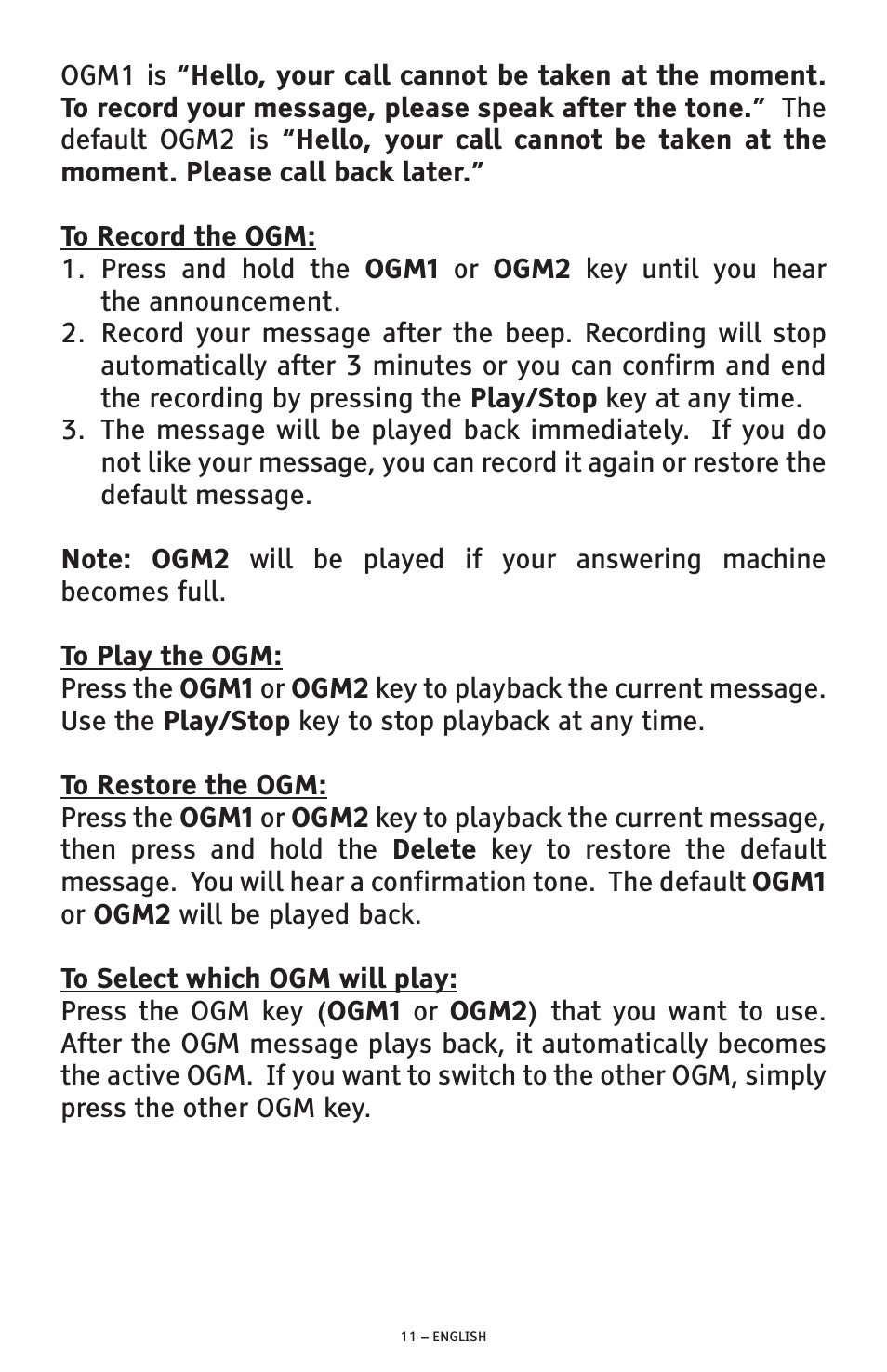 ClearSounds ANS3000 User Manual | Page 11 / 57