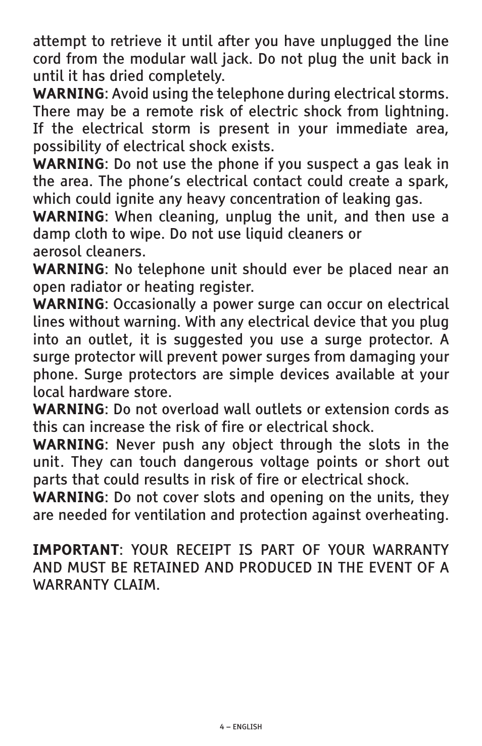 ClearSounds ANS3000 User Manual | Page 4 / 57