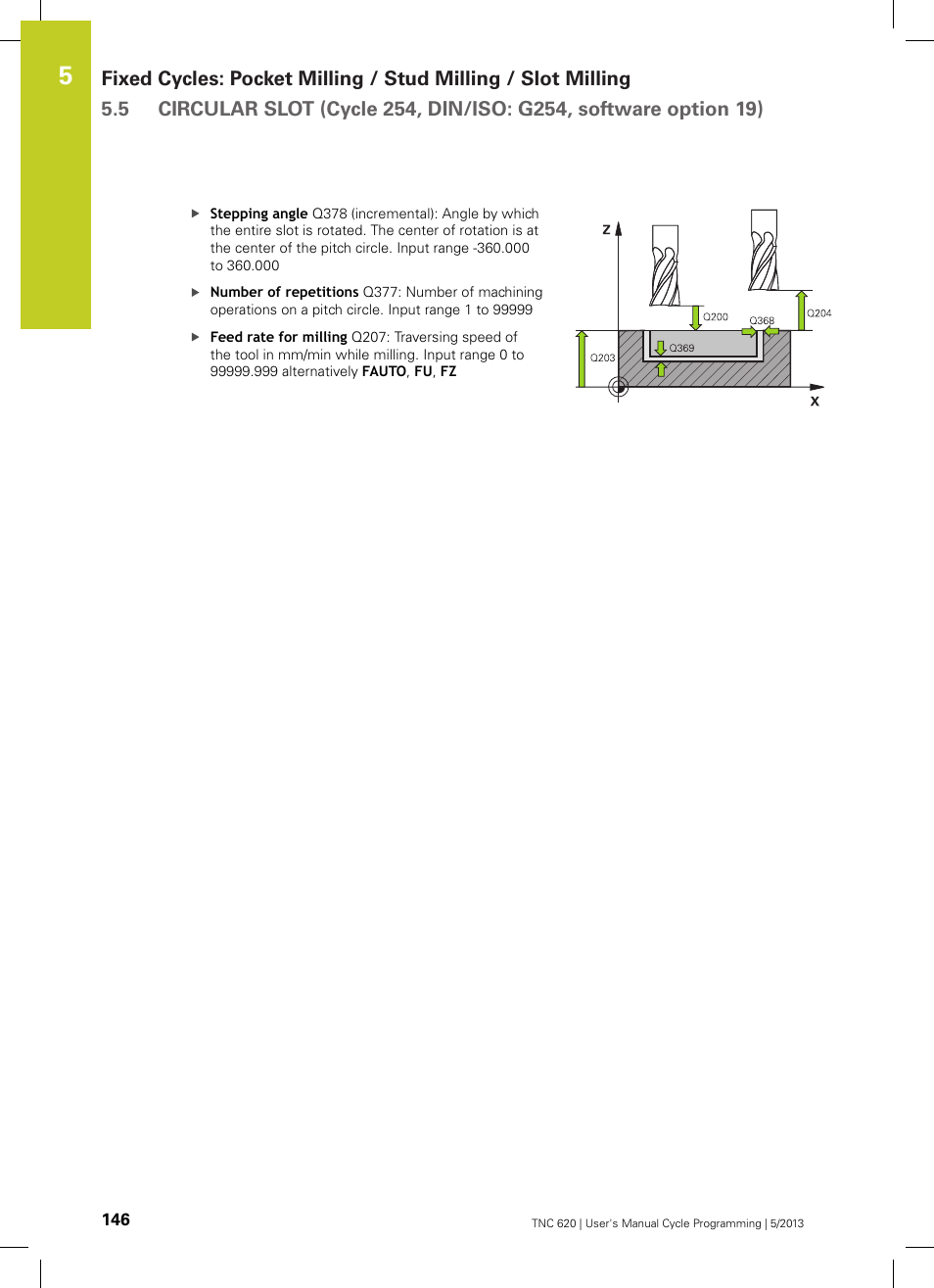 HEIDENHAIN TNC 620 (34056x-04) Cycle programming User Manual | Page 146 / 468