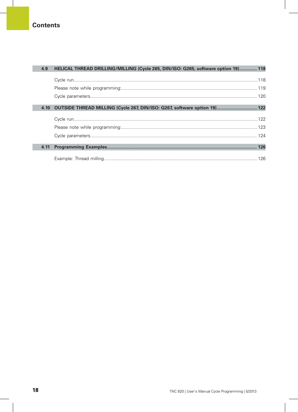 HEIDENHAIN TNC 620 (34056x-04) Cycle programming User Manual | Page 18 / 468
