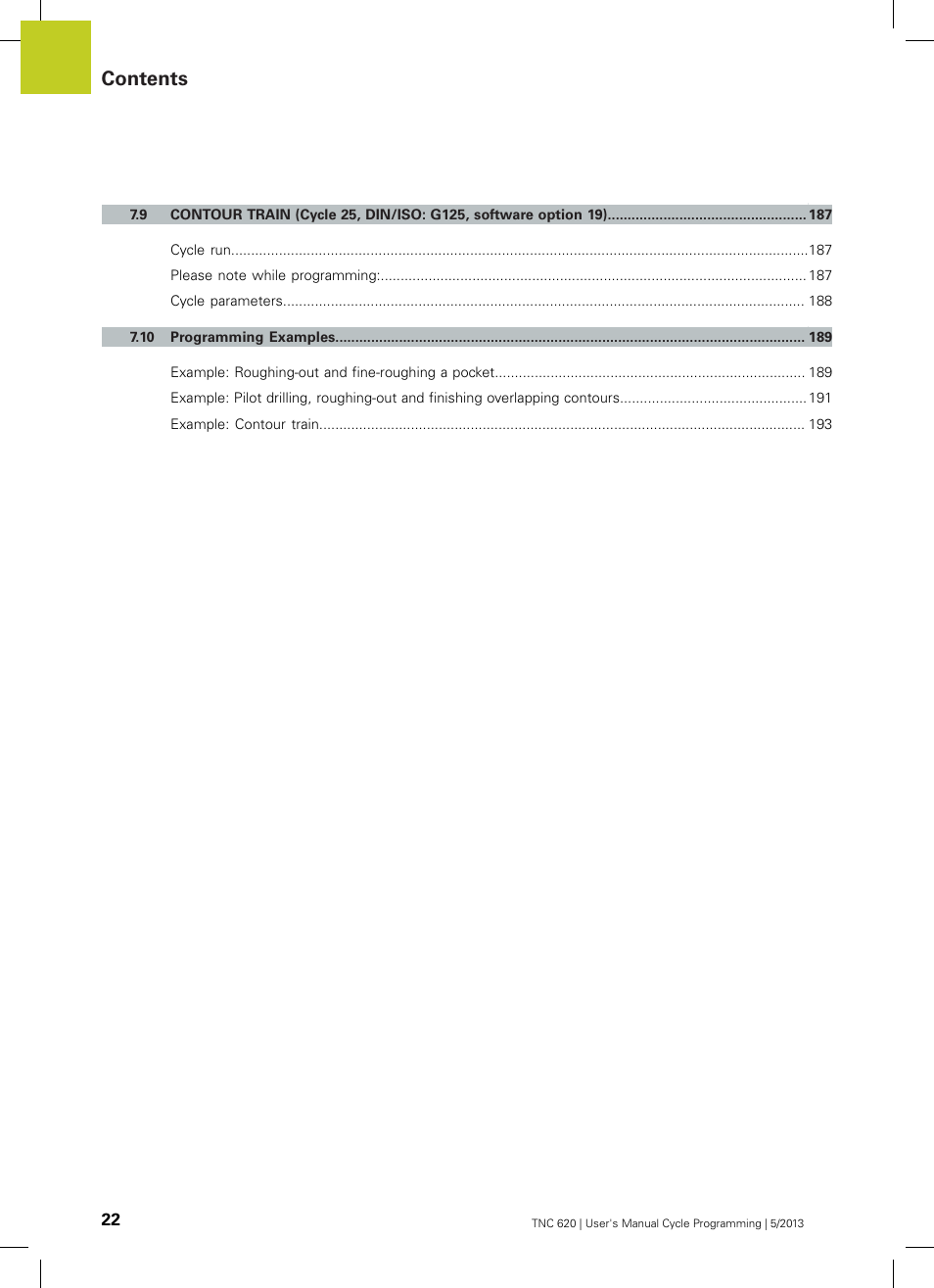 HEIDENHAIN TNC 620 (34056x-04) Cycle programming User Manual | Page 22 / 468