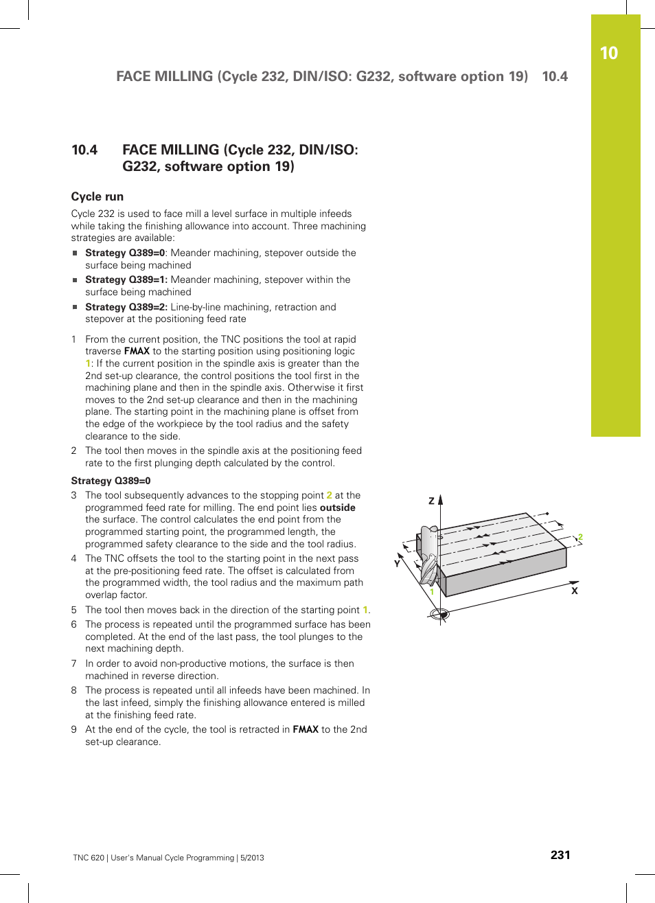 Cycle run | HEIDENHAIN TNC 620 (34056x-04) Cycle programming User Manual | Page 231 / 468