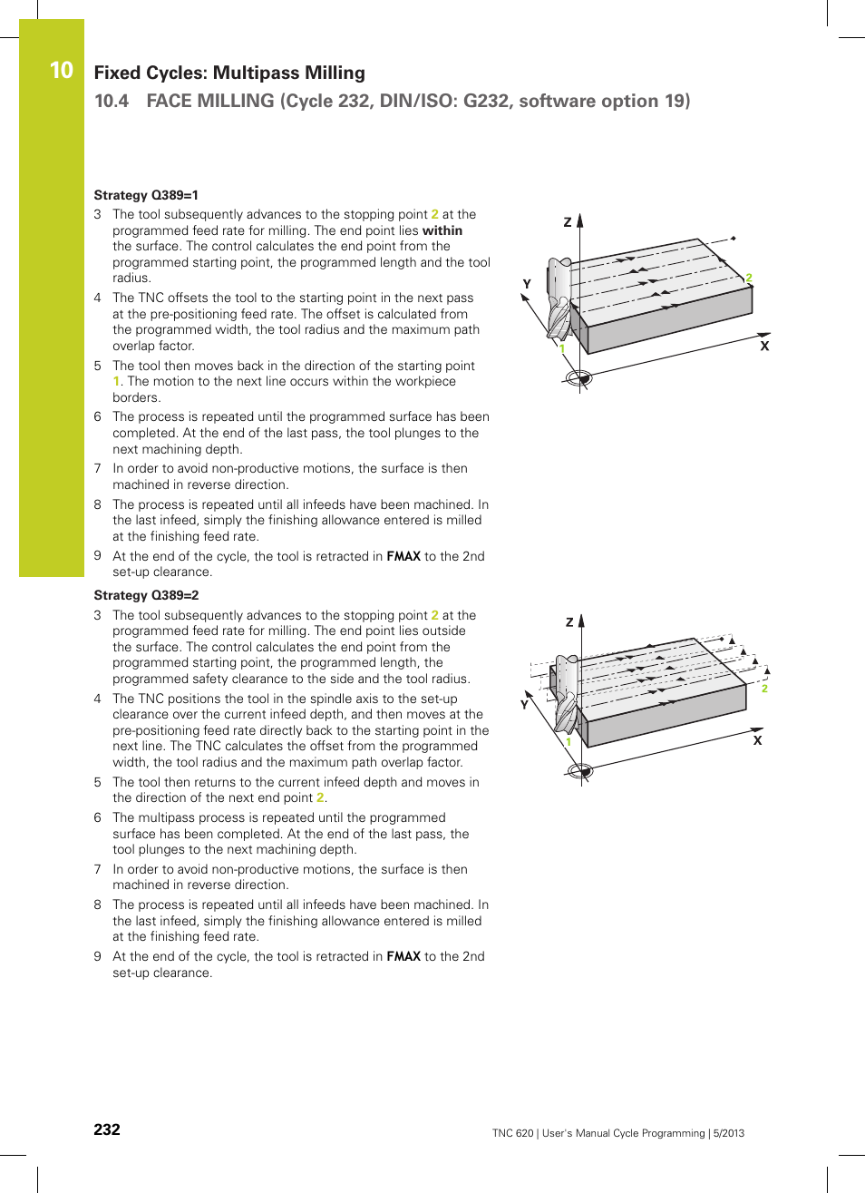 HEIDENHAIN TNC 620 (34056x-04) Cycle programming User Manual | Page 232 / 468