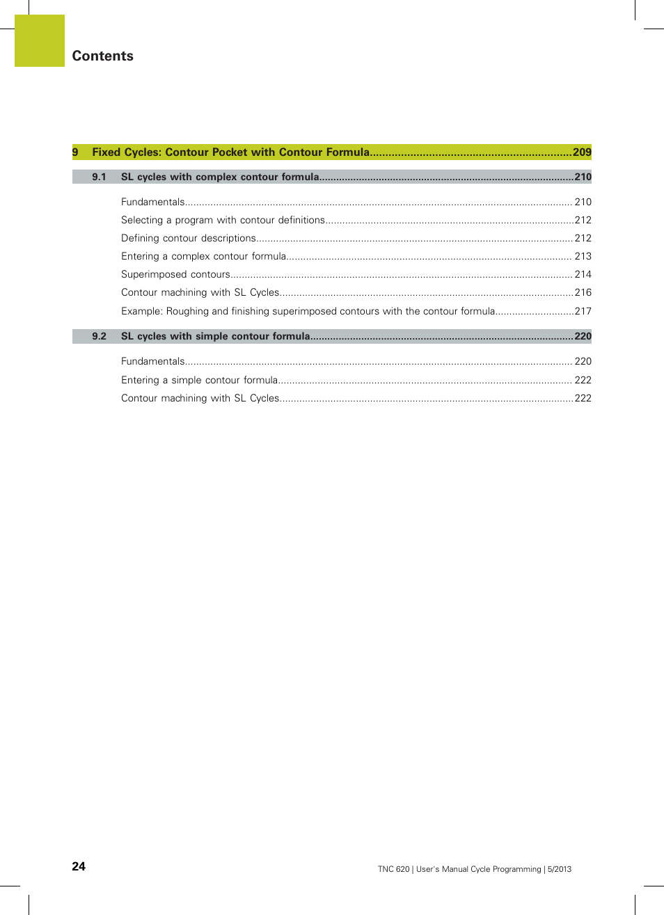 HEIDENHAIN TNC 620 (34056x-04) Cycle programming User Manual | Page 24 / 468