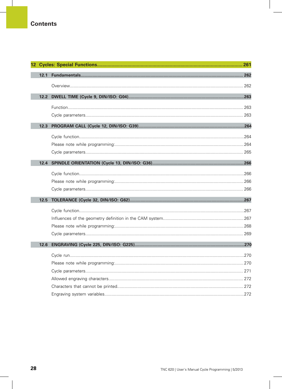 HEIDENHAIN TNC 620 (34056x-04) Cycle programming User Manual | Page 28 / 468