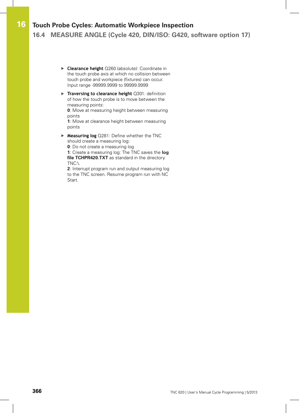 HEIDENHAIN TNC 620 (34056x-04) Cycle programming User Manual | Page 366 / 468