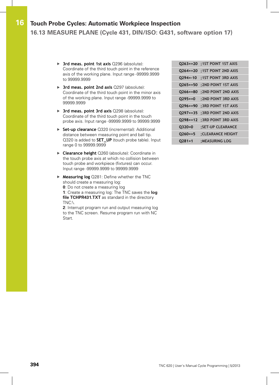 HEIDENHAIN TNC 620 (34056x-04) Cycle programming User Manual | Page 394 / 468