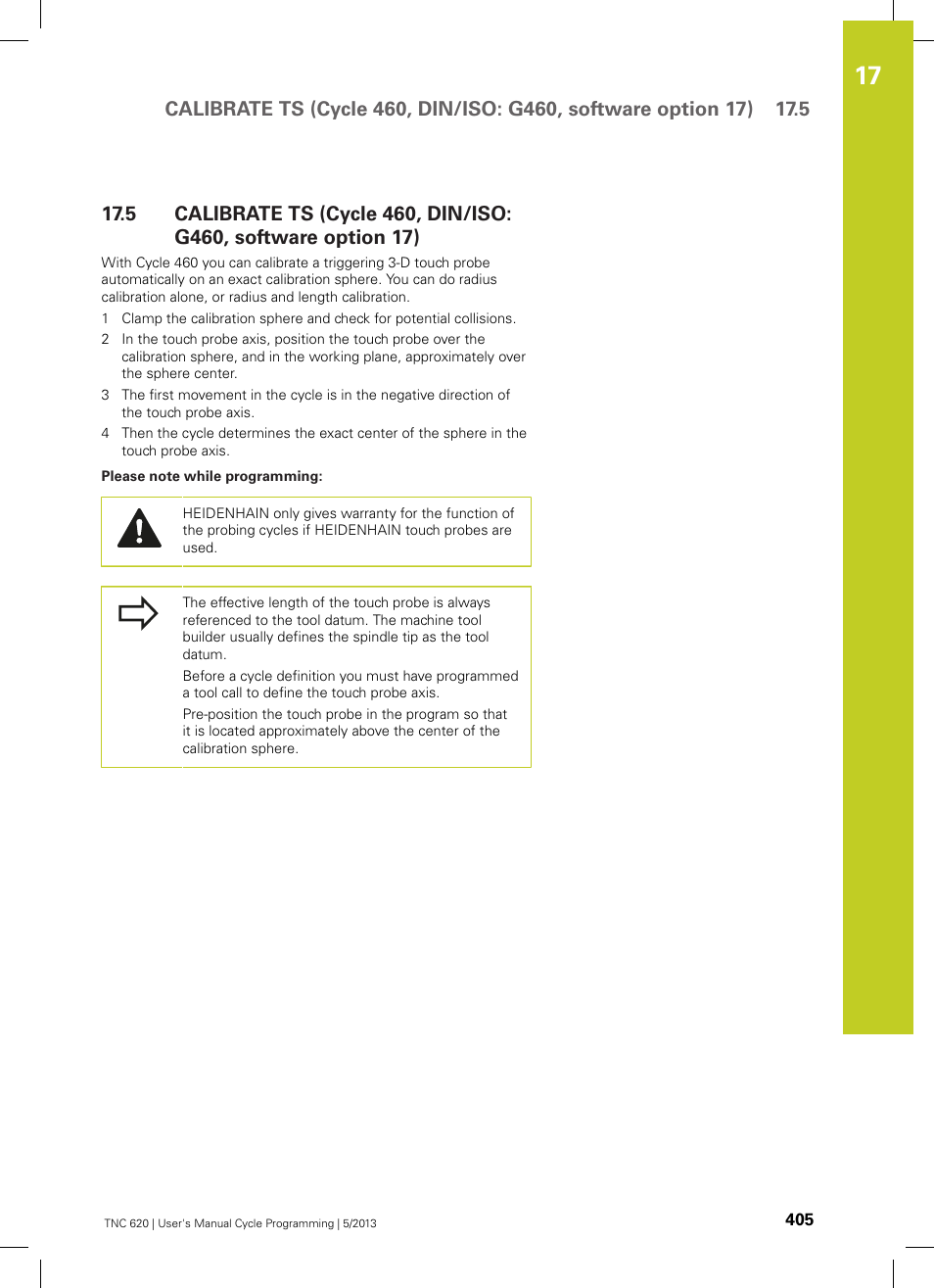 HEIDENHAIN TNC 620 (34056x-04) Cycle programming User Manual | Page 405 / 468