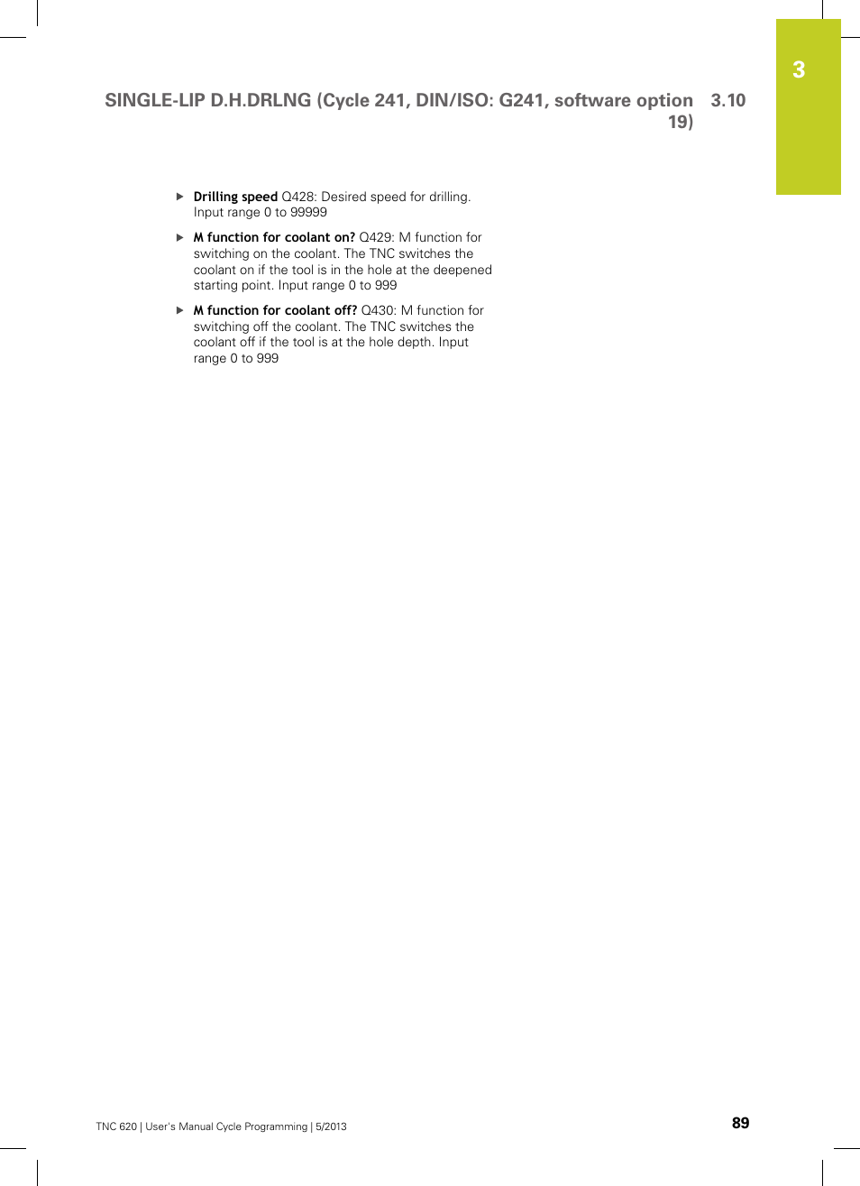 HEIDENHAIN TNC 620 (34056x-04) Cycle programming User Manual | Page 89 / 468