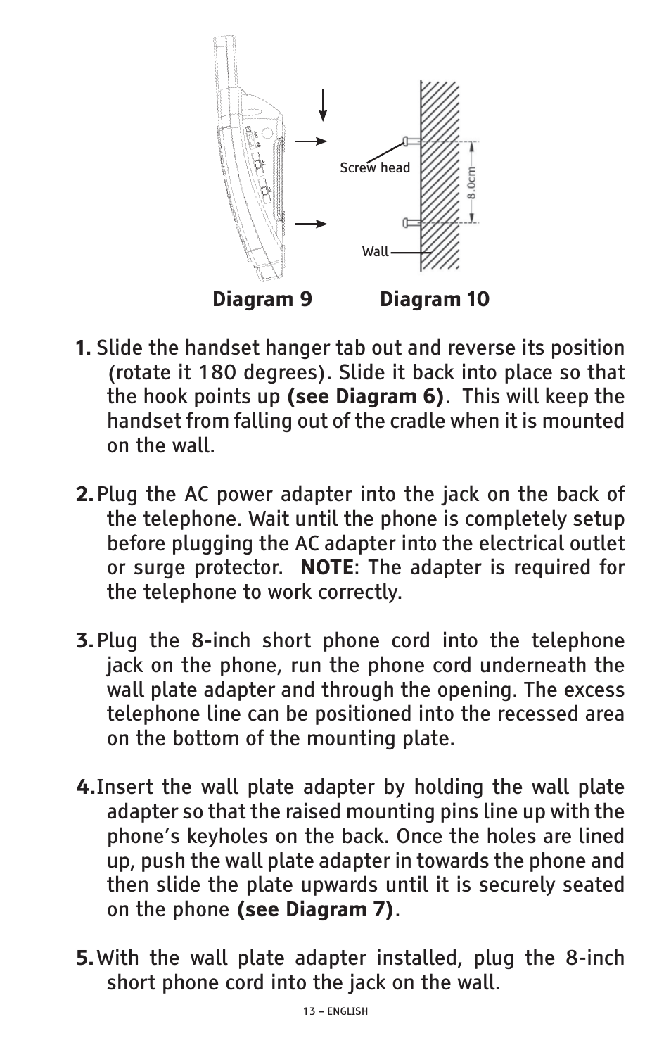 ClearSounds AMPLIFIED FREEDOM PHONE WITH FULL CLEARDIGITAL POWER CSC1000 User Manual | Page 13 / 180