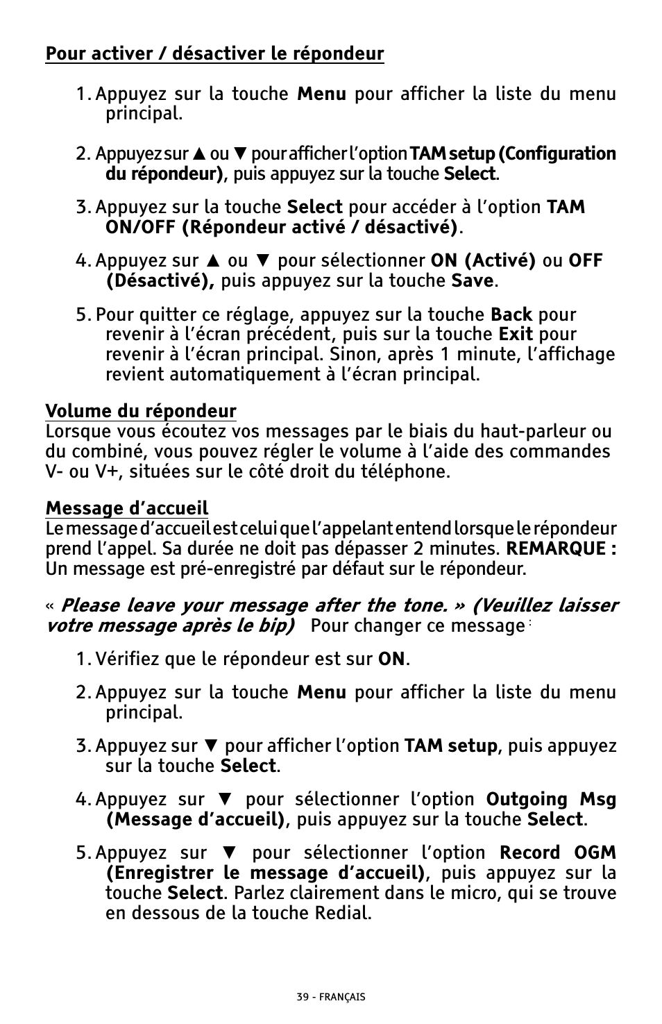 ClearSounds AMPLIFIED FREEDOM PHONE WITH FULL CLEARDIGITAL POWER CSC1000 User Manual | Page 159 / 180