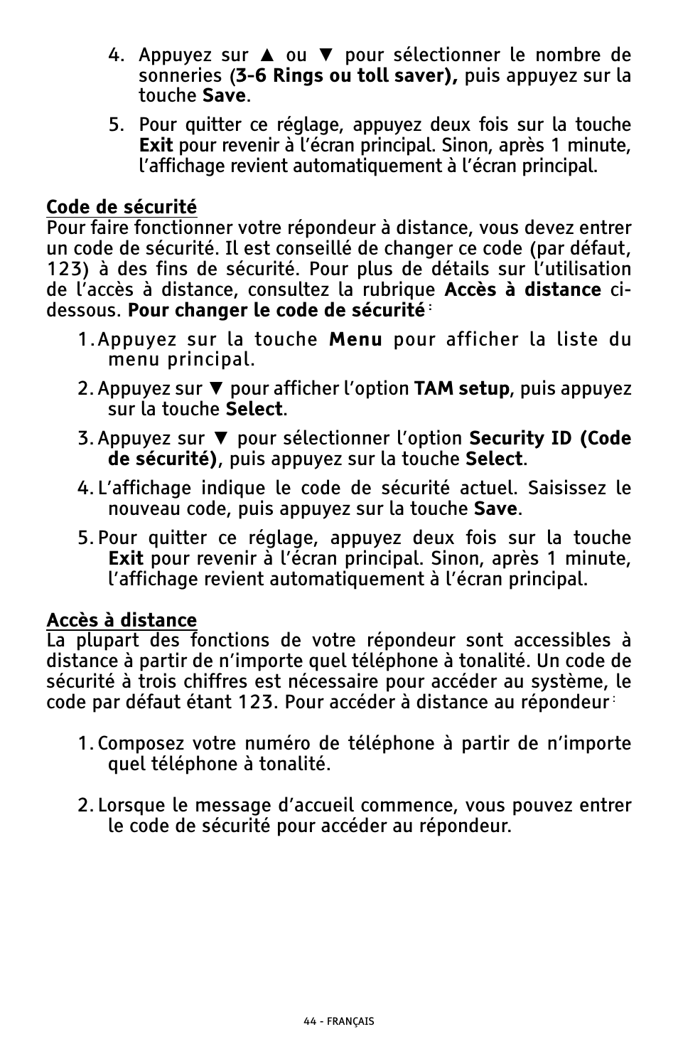ClearSounds AMPLIFIED FREEDOM PHONE WITH FULL CLEARDIGITAL POWER CSC1000 User Manual | Page 164 / 180