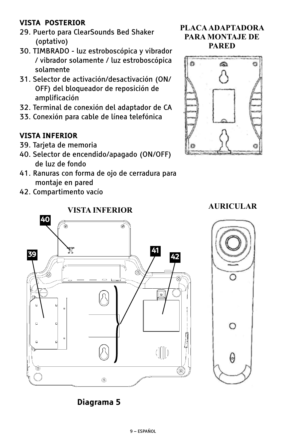 ClearSounds AMPLIFIED FREEDOM PHONE WITH FULL CLEARDIGITAL POWER CSC1000 User Manual | Page 69 / 180