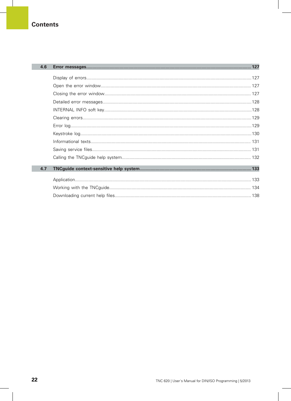 HEIDENHAIN TNC 620 (34056x-04) ISO programming User Manual | Page 22 / 531