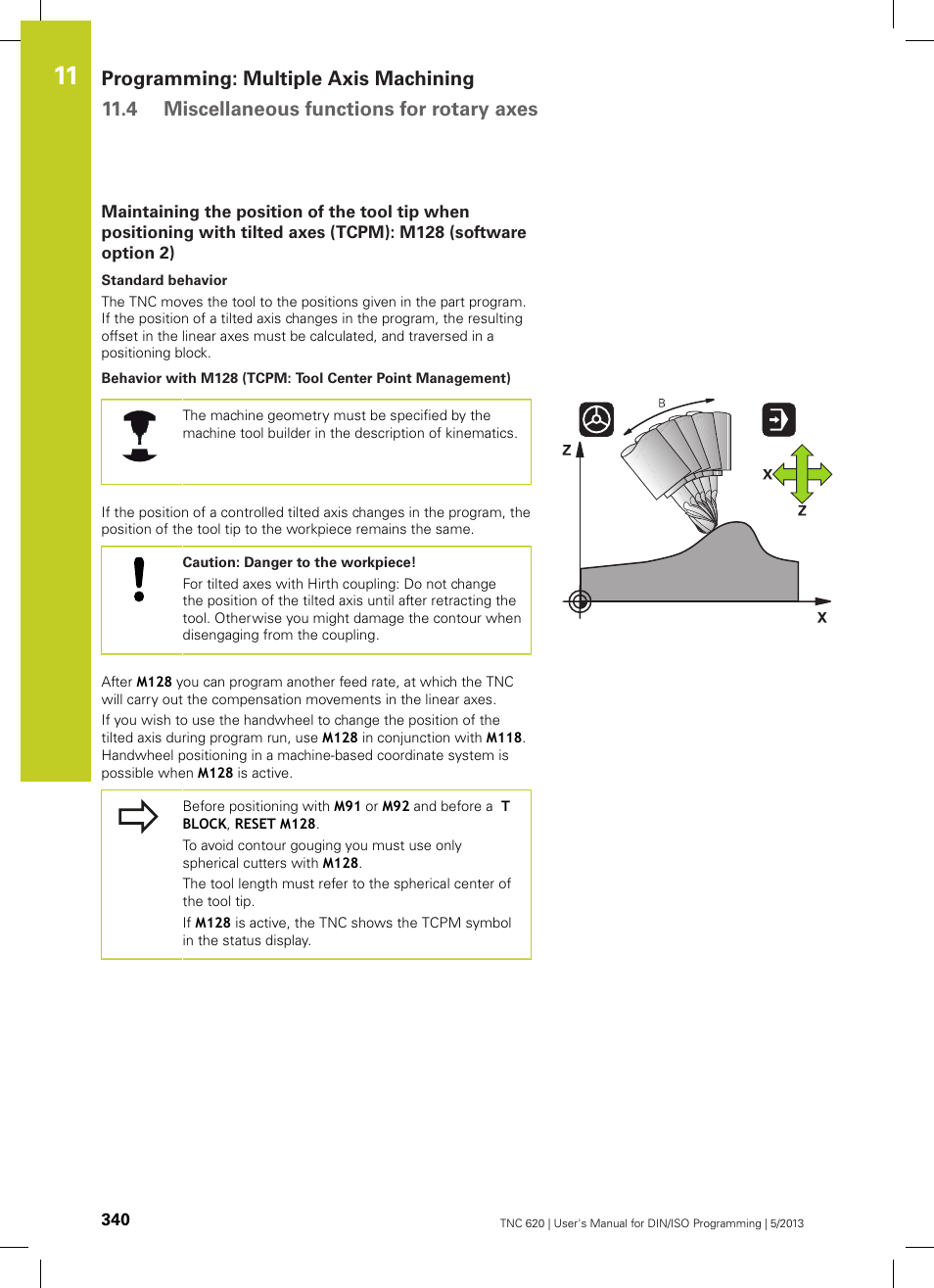 HEIDENHAIN TNC 620 (34056x-04) ISO programming User Manual | Page 340 / 531